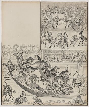 St. Nicholas Magazine; The brownies in the toy shop. (1887)