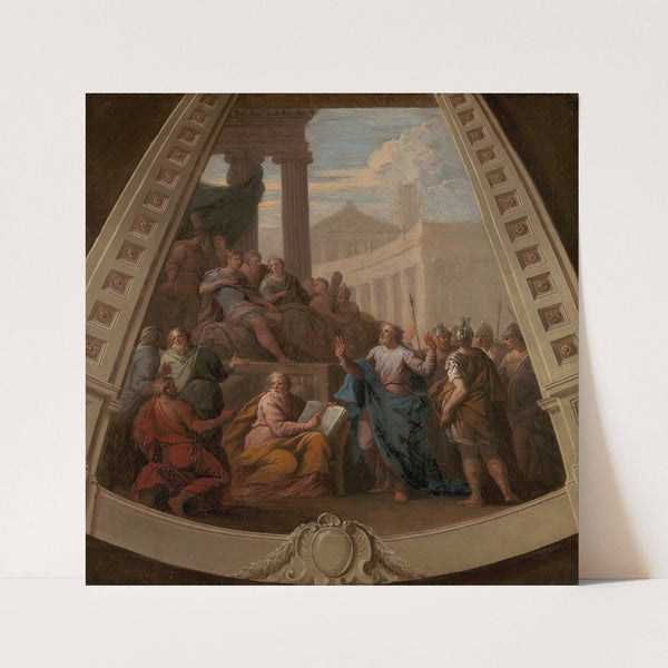 St. Paul before Agrippa (ca. 1710) by Sir James Thornhill