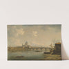 St. Paul&#039;s and Blackfriars Bridge by William Marlow