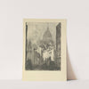 St. Paul’s Dome, from Cannon Street (1928) by Joseph Pennell