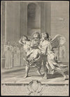 St. Peter Nolasco borne by angels. (1627)