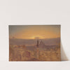 St. Peter’s Basilica from the Pincio, Rome (late 1868 or early 1869) by Frederic Edwin Church