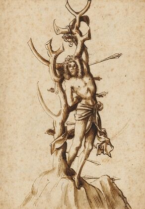 St. Sebastian as a martyr