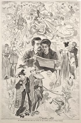 St. Valentine’s – The Old Story in All Lands (1868)