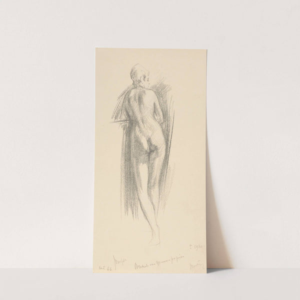 Staande naakte vrouw (1920) by Simon Moulijn