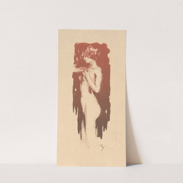 Staande naakte vrouw (1891 - 1931) by Huib Luns