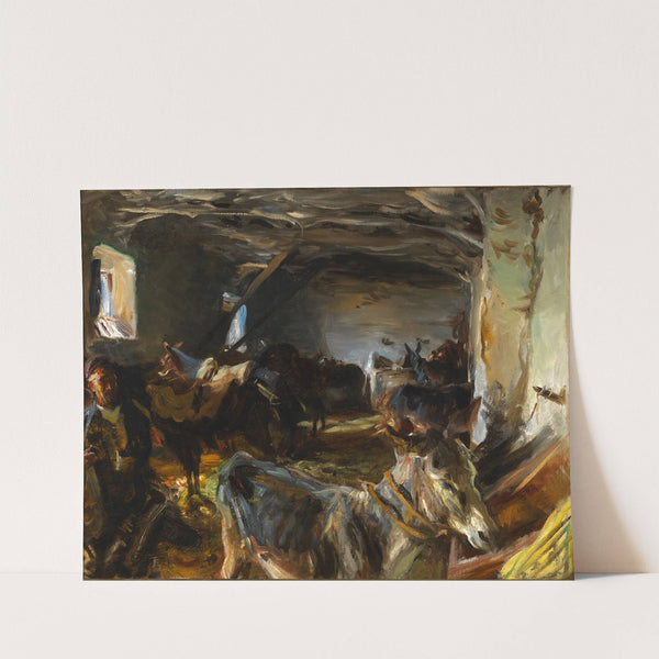 Stable at Cuenca by John Singer Sargent