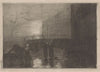 Stadsgezicht bij nevelachtig weer (1886)