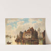 Stadt am Fluss by Ludwig Hermann