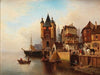 Stadt am Flussufer