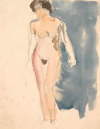 Stående kvindelig model (1904 – 1907)