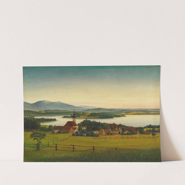 Staffelsee (1925) by Georg Schrimpf
