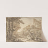 Stags in a Landscape (early to mid-18th century) by Johann Elias Ridinger