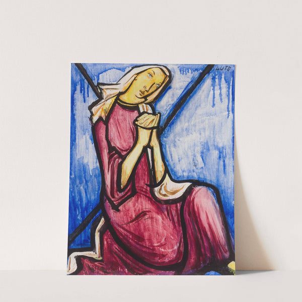 Stained glass design IV (1947) by Karin Luts