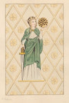 Stained Glass Window of St. Catherine from Heston Church
