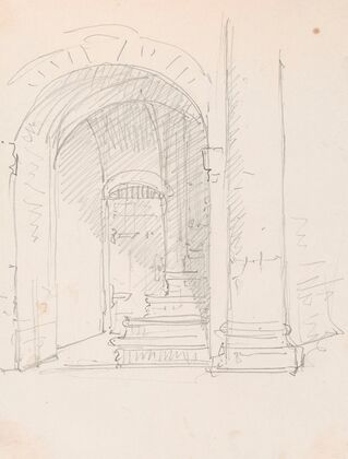 Stairs and Door