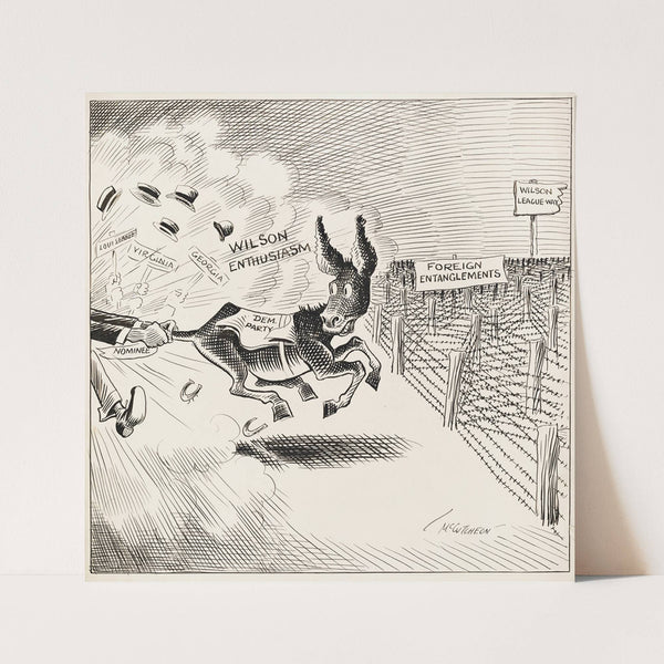 Stampeded (1920) by John Tinney McCutcheon