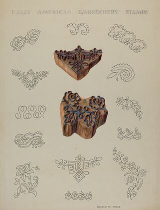 Stamps for Embroidery