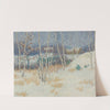 Stand Of Birch Trees In Winter by John Leslie Breck