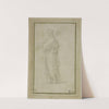 Standing Draped Female Figure Carrying Trumpet, Flowers by Circle of Girolamo Sellari