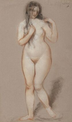 Standing Female Nude