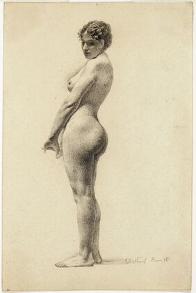 Standing Female Nude