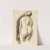 Standing Female Nude by Carl Newman
