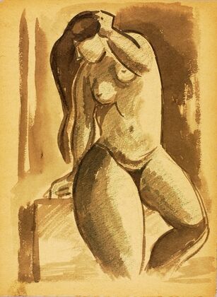 Standing Female Nude