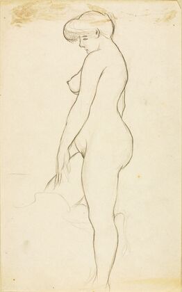 Standing Female Nude
