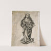 Standing Female Saint by Circle of Martin Schongauer