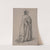 Standing Figure of a Robed Man by François-Claudius Compte-Calix