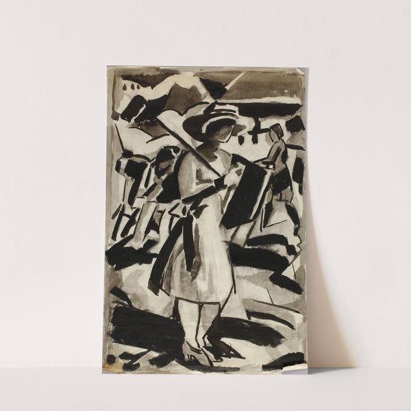 Standing Figure of a Woman by Carl Newman