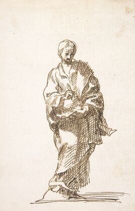 Standing Figure of an Evangelist