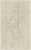 Woman with bonnet