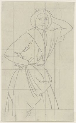 Woman with bonnet
