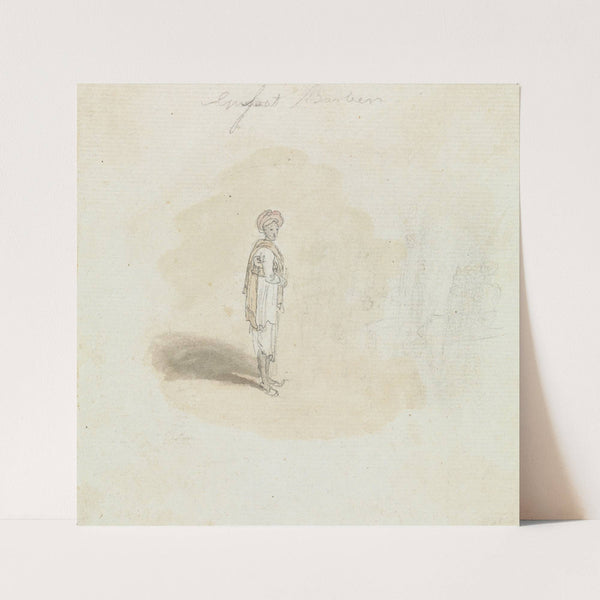 Standing Indian Man by James Wales