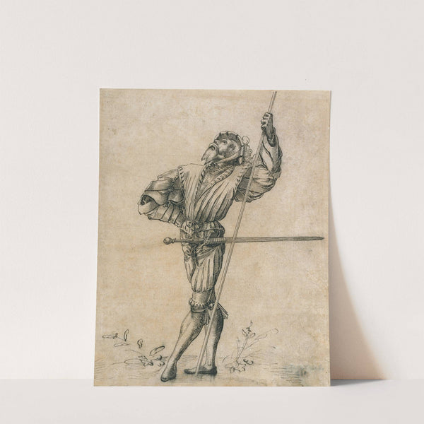 Standing Landsknecht by Anonymous