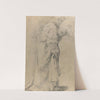 Standing Male Figure in a Monk&#039;s Habit by Bernardino Poccetti