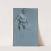 Standing Male Nude by Pierre-Paul Prud&#039;hon
