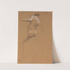Standing Male Nude from Behind by Otto Greiner