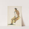 Standing Man in a Folk Costume by Zolo Palugyay
