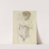 Standing naked woman by Armand Rassenfosse