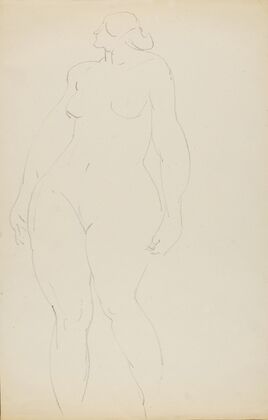 Standing Nude