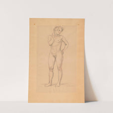 Standing nude (1935) by Zygmunt Waliszewski