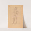 Standing nude (1935) by Zygmunt Waliszewski