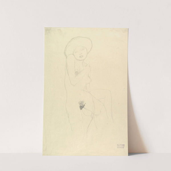 Standing Nude (1906–1907) by Gustav Klimt