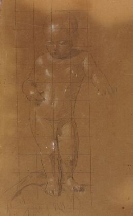 Standing Nude Child