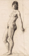 Standing Nude Model