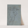 Standing Nude Putto and Study of a Helmeted Head by Domenico Gargiulo