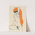Standing Nude with Orange Drapery (1914) by Egon Schiele